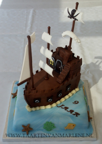 Piraten taart