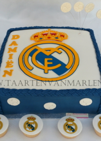 Real Madrid taart