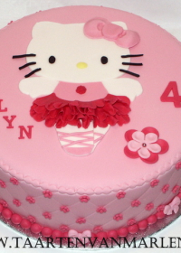 Hello Kitty taart
