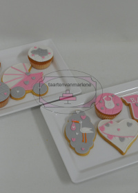 Baby shower koekjes