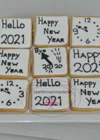 Happy new year koekjes