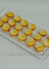 Macarons met gouddust