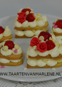 mini cijfertaartjes