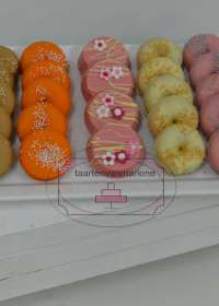 Assortiment mini donuts en oreo  bonbon