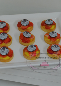 Tartelettes met aardbei