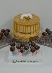 Dripped cake met cakepops